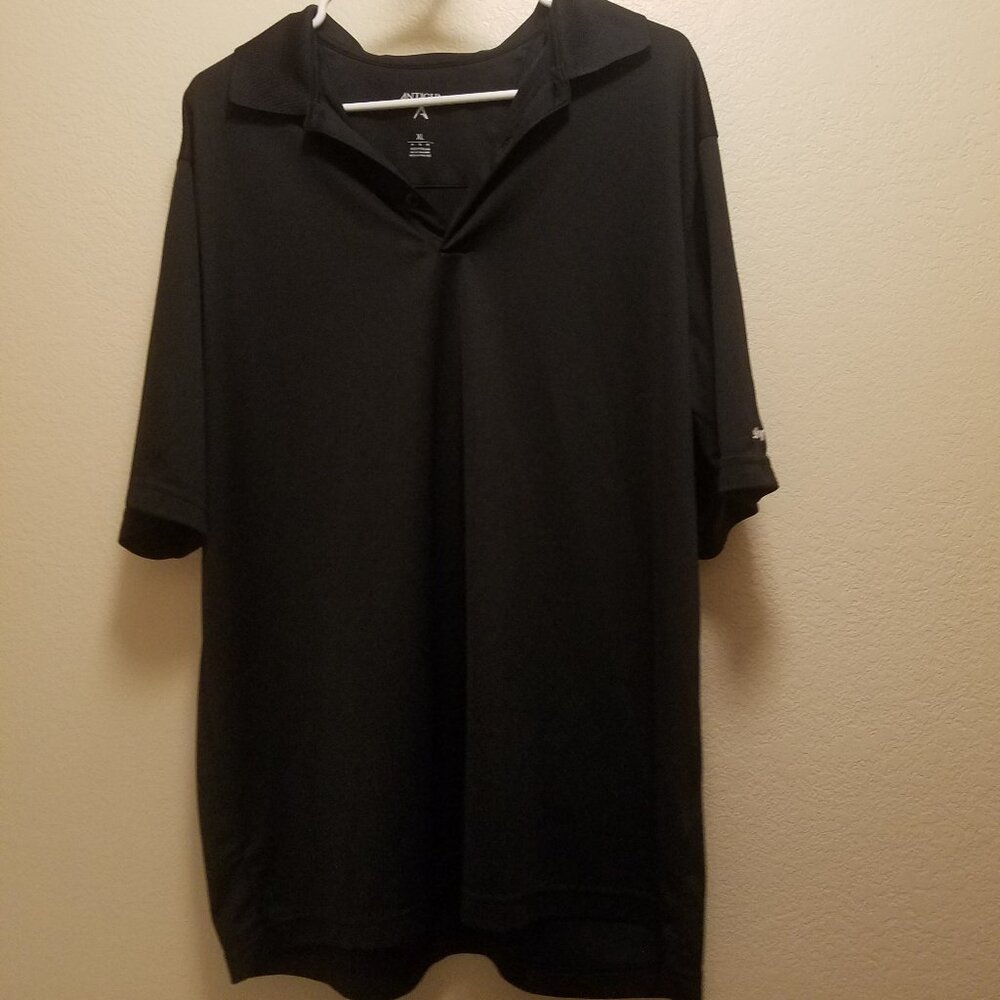 Black Antigua Polo